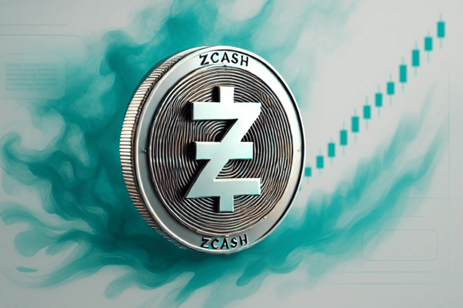 Zcash-ZEC-bullish-concept